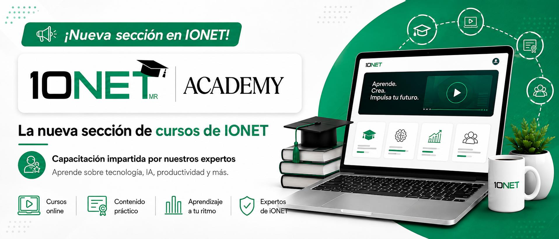 IONET Academy: capacitación impartida por expertos de IONET