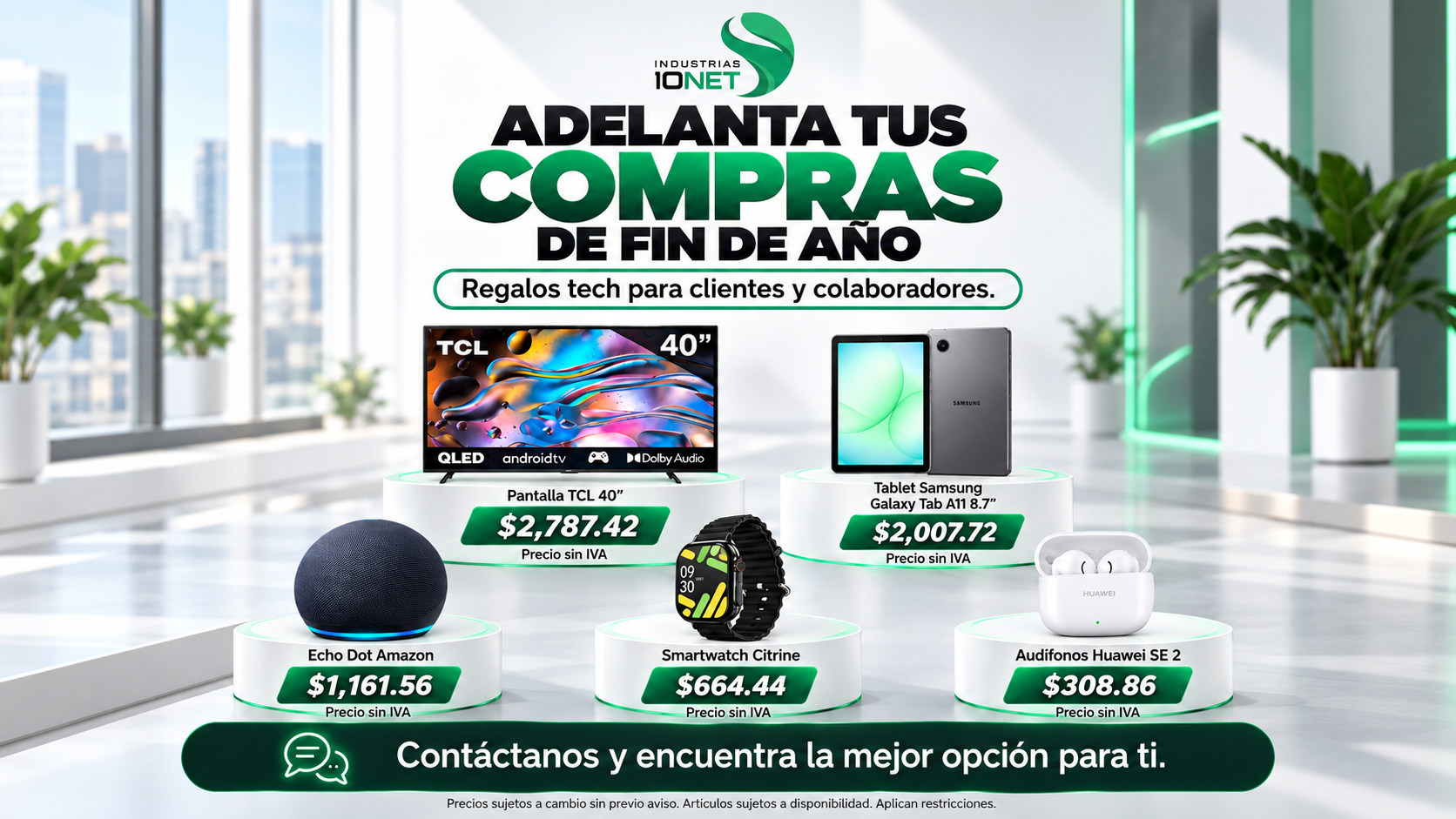 Adelanta tus compras de fin de a&ntilde;o.